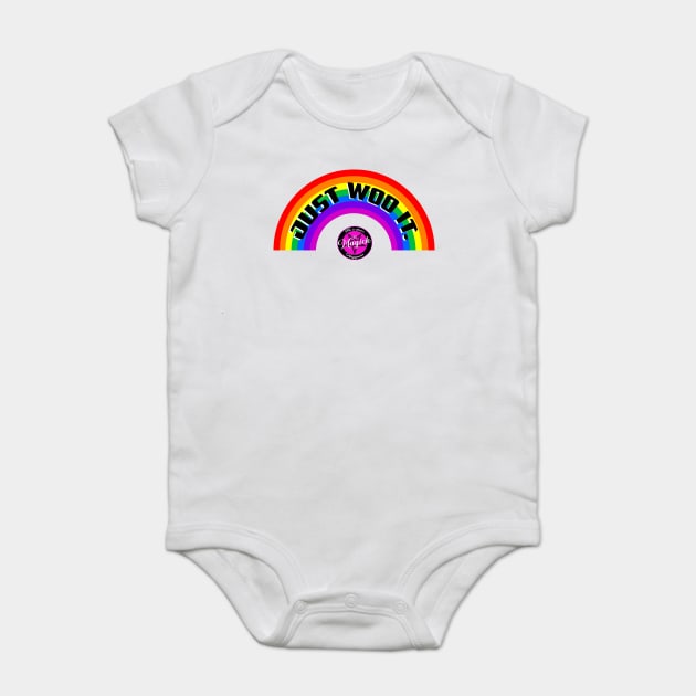 Just Woo It. Baby Bodysuit by MagickHappens